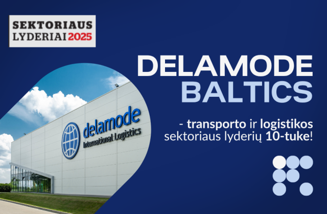 Delamode Baltics' top ten leaders in the transport and logistics sector.