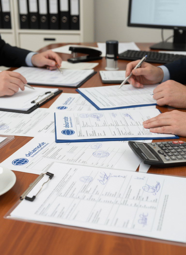 Delamode Baltics pośrednictwo celne procedury importowe przedstawiciel brokera celnego