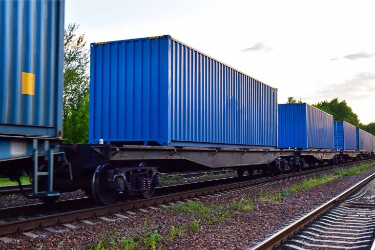 Rail freight service for business